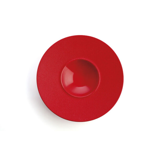 Suppenteller Ariane Antracita aus Keramik Rot (Ø 28 cm) (6 Stück) – Bild 2