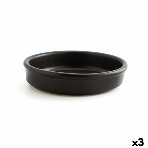 Kochtopf Anaflor Barro Anaflor Schwarz aus Keramik Steingut Ø 21 cm (3 Stück)