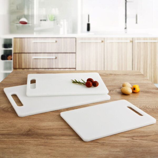 Schneidebrett Quid Renova Weiß 41,2 x 28 x 1 cm (12 Stück) – Bild 3