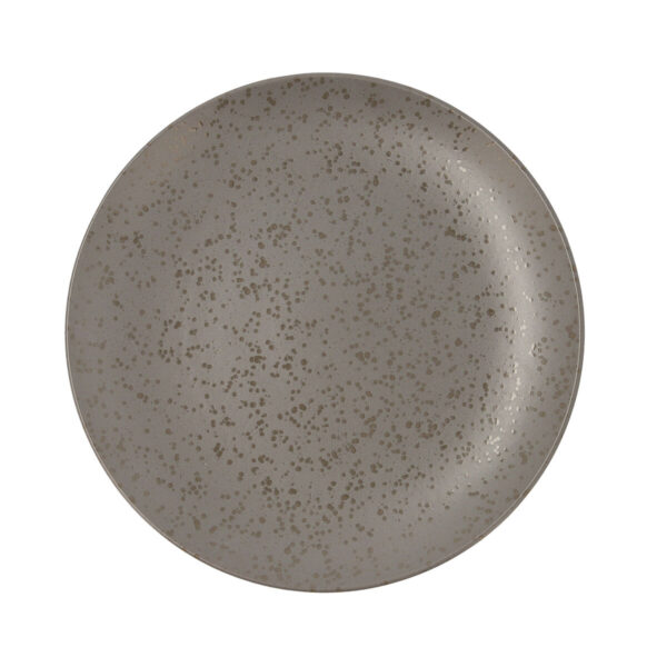 Flacher Teller Ariane Oxide Grau aus Keramik Ø 31 cm (6 Stück) – Bild 2