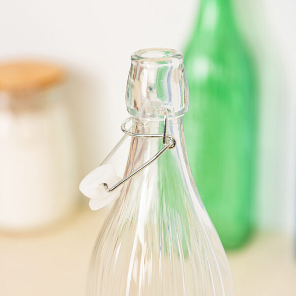 Flasche Quid Viba Durchsichtig Glas 1 L (12 Stück) – Bild 4