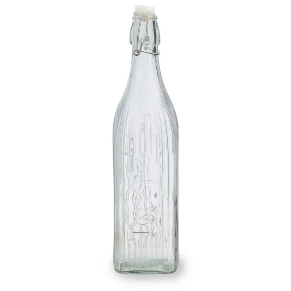 Flasche Quid Viba Durchsichtig Glas 1 L (12 Stück) – Bild 5