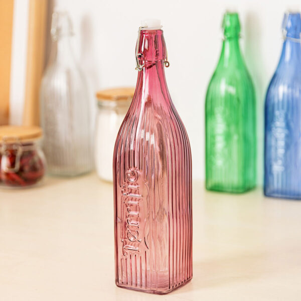 Flasche Quid Viba Rosa Glas 1 L (12 Stück) – Bild 6