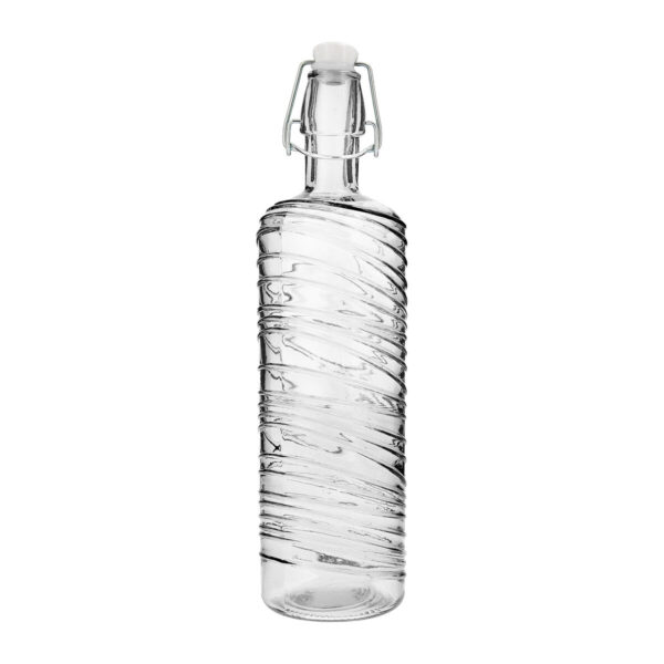 Flasche Quid Aire Durchsichtig Glas 1 L (12 Stück) – Bild 2
