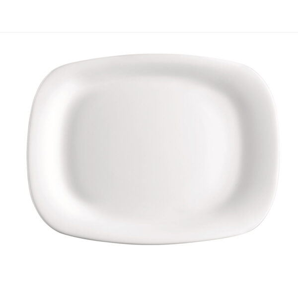 Kochschüssel Bormioli Rocco Parma rechteckig Weiß Glas 20 x 28 cm (24 Stück) – Bild 2
