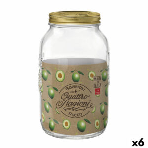 Glasgefäß Bormioli Rocco Quattro Stagioni Durchsichtig (6 Stück)