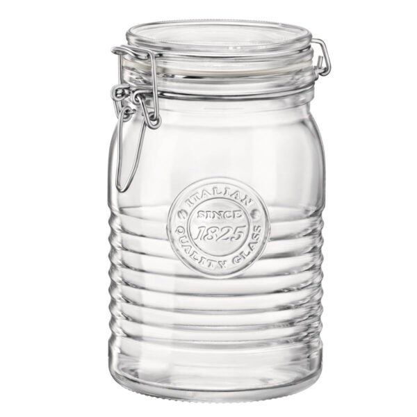 Glasgefäß Bormioli Rocco Officina Durchsichtig Glas 1,15 L (6 Stück) – Bild 2