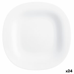 Dessertteller Luminarc Carine Weiß Glas (19 cm) (24 Stück)