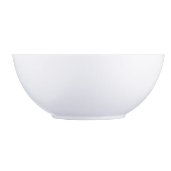 Schale Luminarc Diwali Weiß Glas Ø 18 cm (24 Stück) – Bild 3