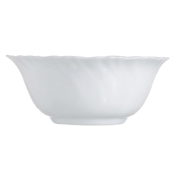 Salatschüssel Luminarc Feston Weiß Glas 12 cm (24 Stück) – Bild 2