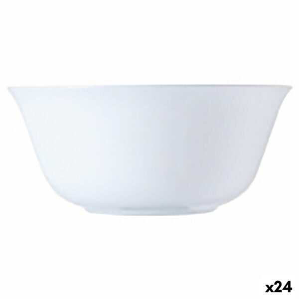Salatschüssel Luminarc Carine Blanco Weiß Glas 12 cm (24 Stück)
