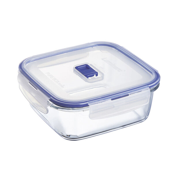 Lunchbox hermetisch Luminarc Pure Box Active 1,22 L zweifarbig Glas (6 Stück) – Bild 2