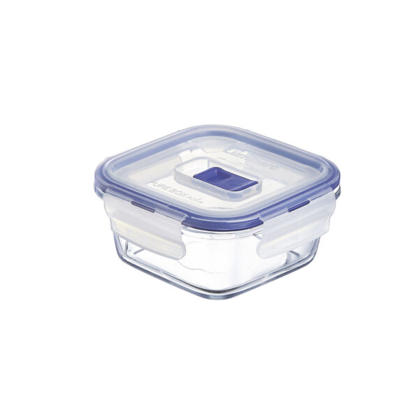 Lunchbox hermetisch Luminarc Pure Box Active 380 ml zweifarbig Glas (6 Stück) – Bild 2