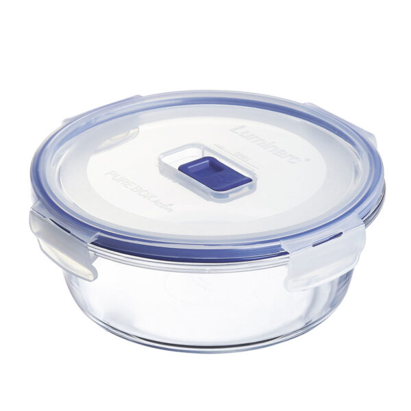Lunchbox hermetisch Luminarc Pure Box Active 920 ml 15 x 7 cm zweifarbig Glas (6 Stück) – Bild 2