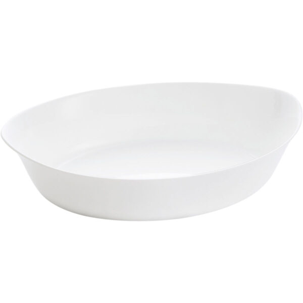 Kochschüssel Luminarc Smart Cuisine Oval 32 x 20 cm Weiß Glas (6 Stück) – Bild 2