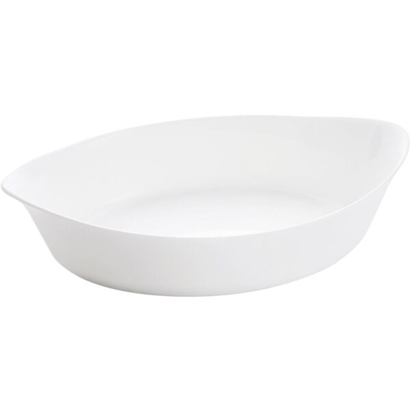 Kochschüssel Luminarc Smart Cuisine Oval Weiß Glas 28 x 17 cm (6 Stück) – Bild 2