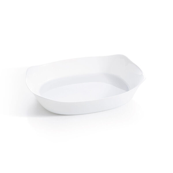 Kochschüssel Luminarc Smart Cuisine rechteckig Weiß Glas 38 x 27 cm (6 Stück) – Bild 2
