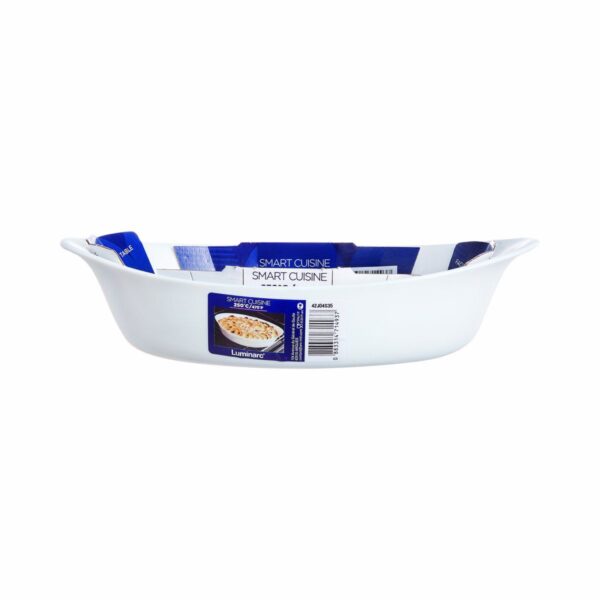 Kochschüssel Luminarc Smart Cuisine Oval Weiß Glas 21 x 13 cm (6 Stück) – Bild 4