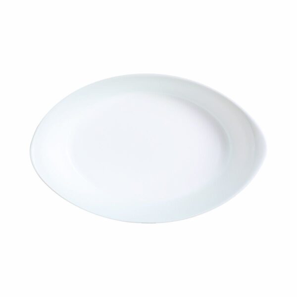 Kochschüssel Luminarc Smart Cuisine Oval Weiß Glas 21 x 13 cm (6 Stück) – Bild 2