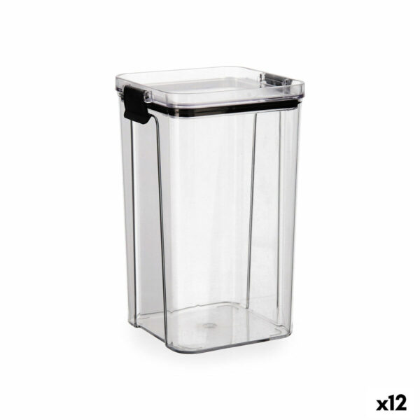 Lebensmittelbehälter Quid Cocco Durchsichtig 1,3 L (12 Stück)