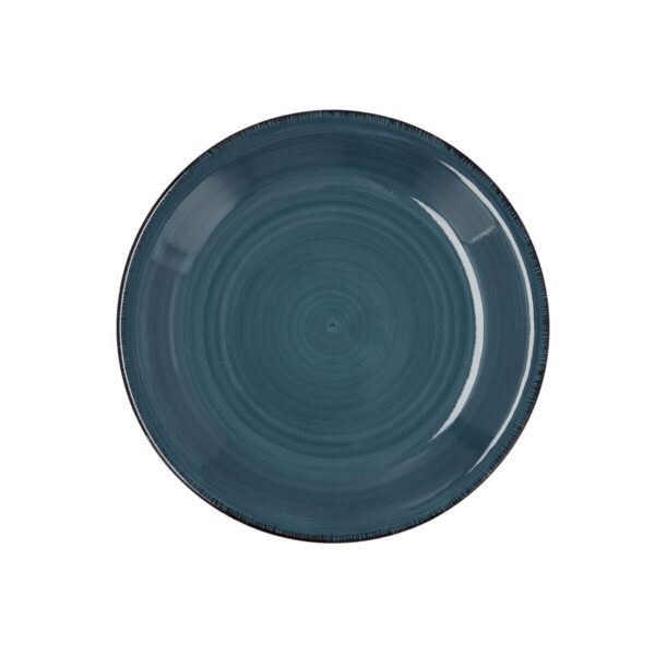 Dessertteller Quid Vita aus Keramik Blau (19 cm) (12 Stück) – Bild 2