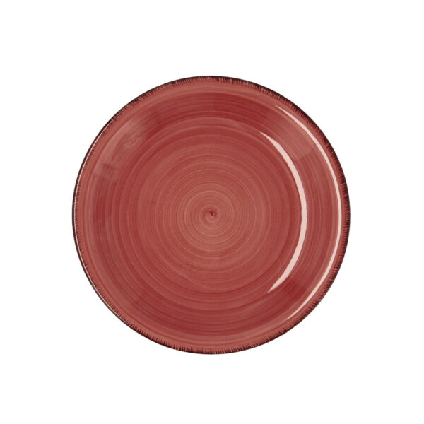 Dessertteller Quid Vita aus Keramik Rot (19 cm) (12 Stück) – Bild 2