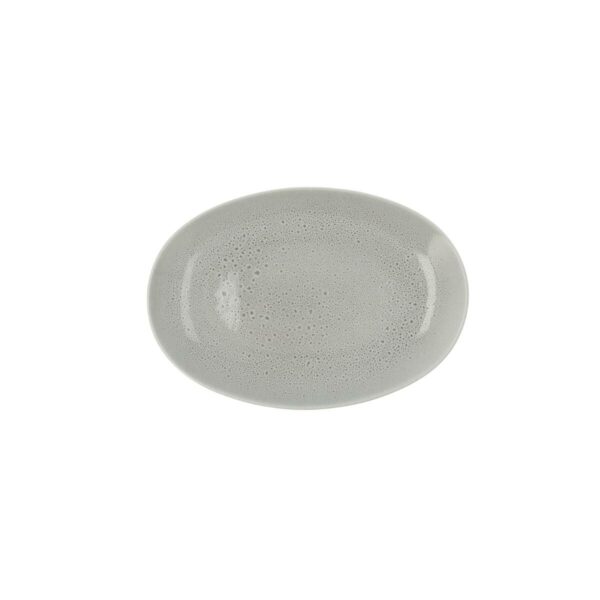 Tablett für Snacks Ariane Porous aus Keramik grün Ø 26 cm (12 Stück) – Bild 2