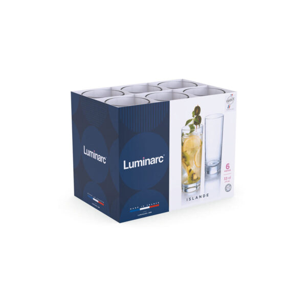 Trinkglas Luminarc Islande Durchsichtig Glas 330 ml (24 Stück) – Bild 3