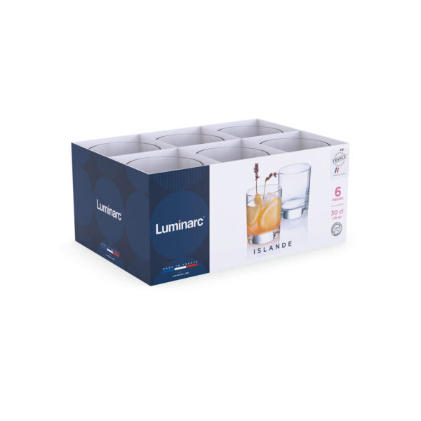 Trinkglas Luminarc Islande Durchsichtig Glas 300 ml (24 Stück) – Bild 4