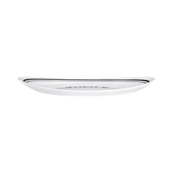 Flacher Teller Luminarc Friends Time Bistr Weiß/Schwarz Glas Ø 30 cm Fleisch (12 Stück) – Bild 5
