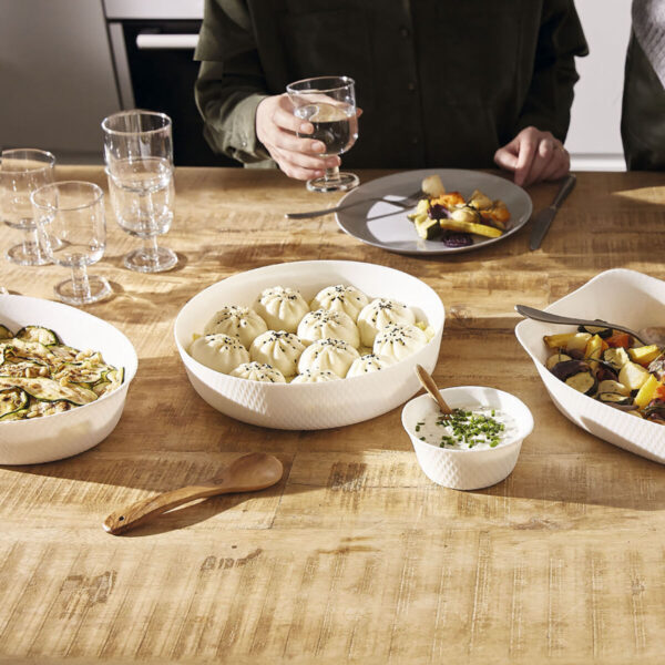 Kochschüssel Luminarc Smart Cuisine Weiß Glas Ø 26 cm (5 Stück) – Bild 4