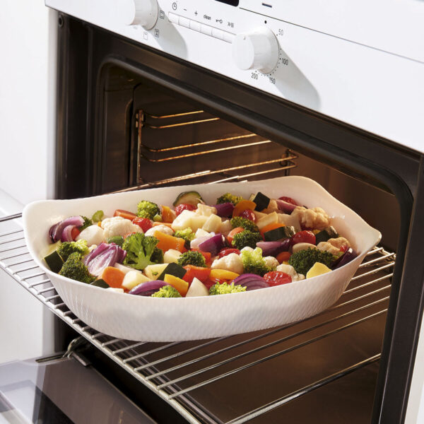 Kochschüssel Luminarc Smart Cuisine Weiß Glas 34 x 25 cm (6 Stück) – Bild 4