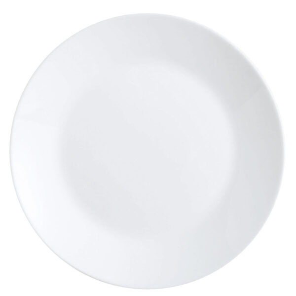 Flacher Teller Luminarc Zelie Weiß Glas Ø 25 cm (12 Stück) – Bild 6