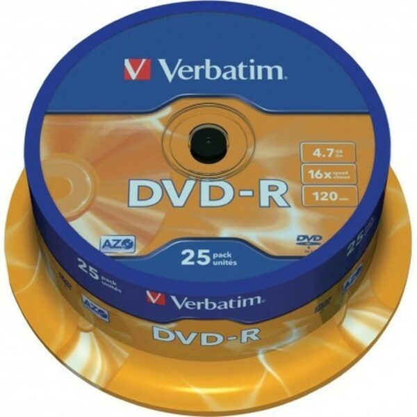 DVD-R Verbatim 4,7 GB 16x (8 Stück) – Bild 2