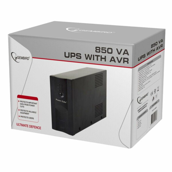 Unterbrechungsfreies Stromversorgungssystem Interaktiv USV GEMBIRD UPS-PC-850AP 520 W – Bild 3