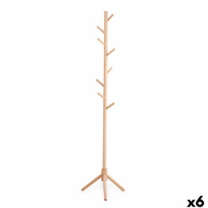 Garderobenständer Confortime Holz 42 x 42 x 175 cm (6 Stück)