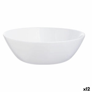 Schüssel für Vorspeisen Luminarc Zelie Weiß Glas (12 Stück)