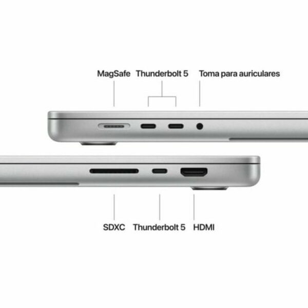 Laptop Apple MX2V3Y/A 16,2" M2 36 GB RAM 1 TB SSD Qwerty Spanisch – Bild 7