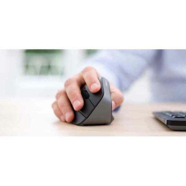Schnurlose Mouse Cherry MW 4500 Schwarz 1200 DPI Wireless Ergonomisch Linkshänder – Bild 8