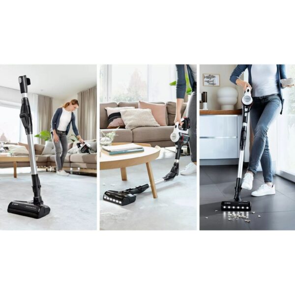 Kabelloser Staubsauger BOSCH BCS711XXL Weiß Schwarz – Bild 2