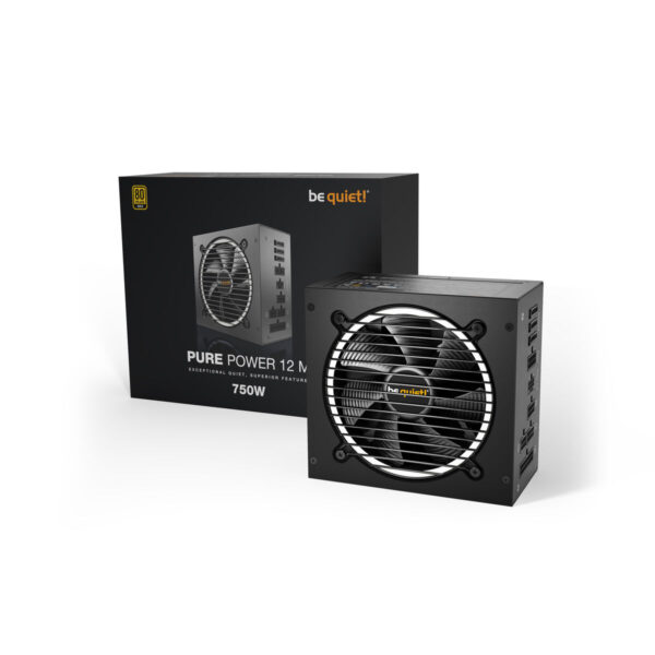 Stromquelle Be Quiet! Pure Power 12 M ATX 750 W 80 Plus Gold – Bild 2