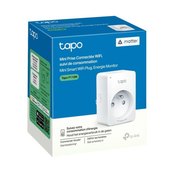 Intelligenter Stecker TP-Link Tapo P110M Bluetooth Wi-Fi – Bild 2