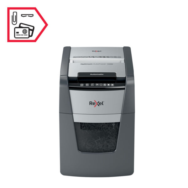 Mikroschnitt-Aktenvernichter Rexel Optimum Auto+ 100M – Bild 6