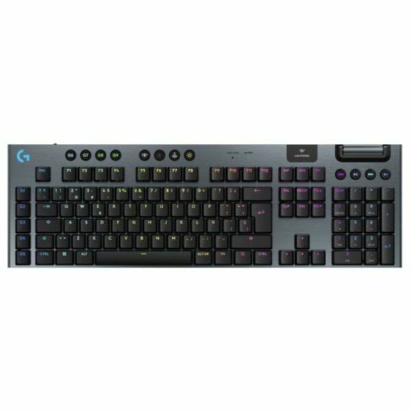 Tastatur mit Maus Logitech 920-012677 Schwarz Qwerty Spanisch QWERTY