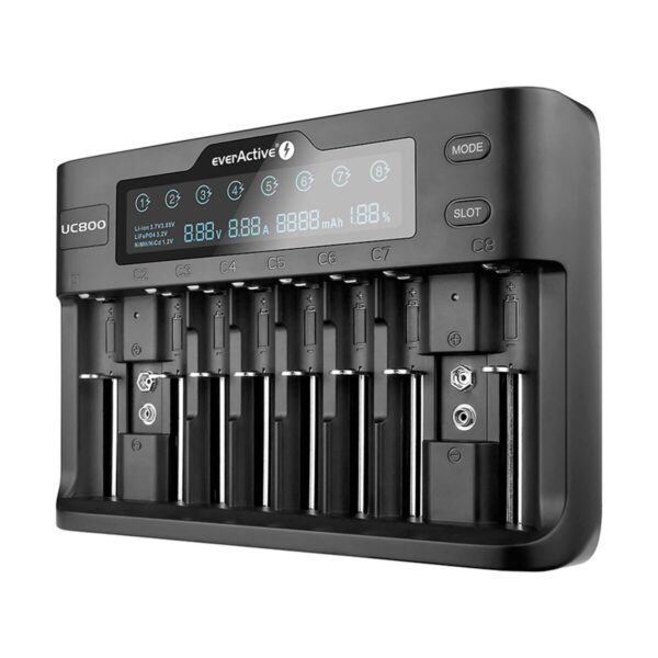 Tragbares Ladegerät EverActive UC-800 Schwarz 2000 mAh 1000 mAh – Bild 2