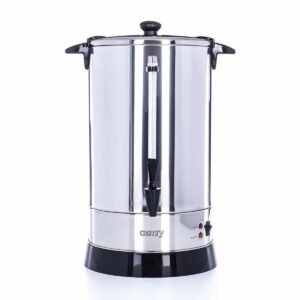 Wasserkocher mit Elektrischer Teekanne Adler CR 1259 Schwarz Edelstahl 1650 W 20 L