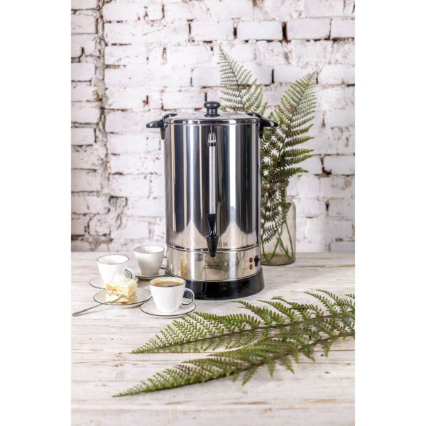 Wasserkocher mit Elektrischer Teekanne Adler CR 1259 Schwarz Edelstahl 1650 W 20 L – Bild 7
