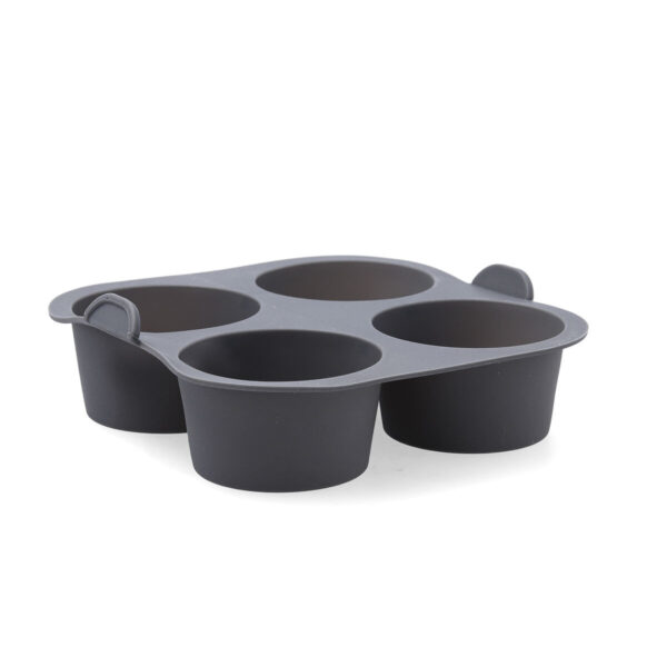 Muffinform Quid Naturalia Grau 17 x 17 x 5 cm Silikon (12 Stück) – Bild 6